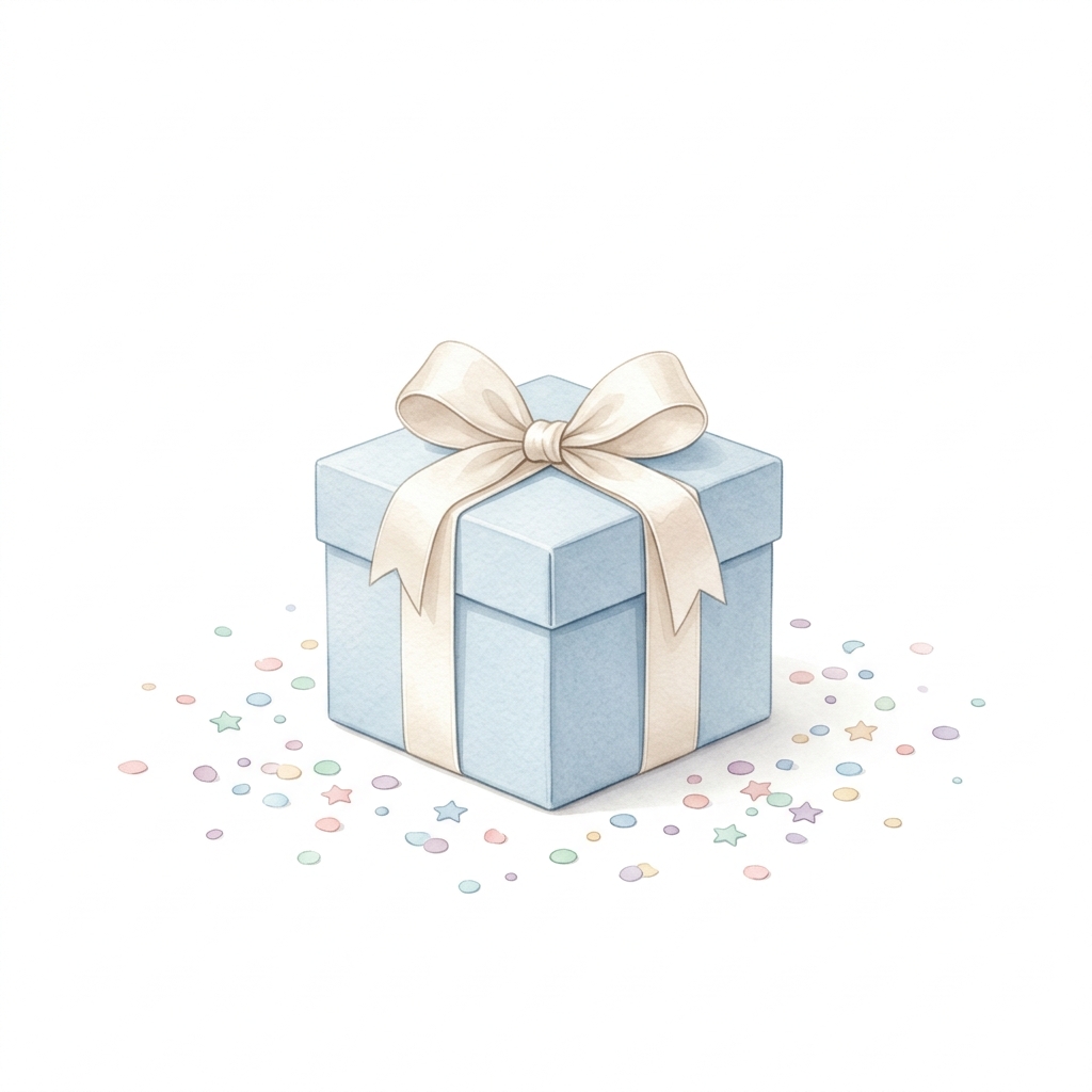 Gift box illustration